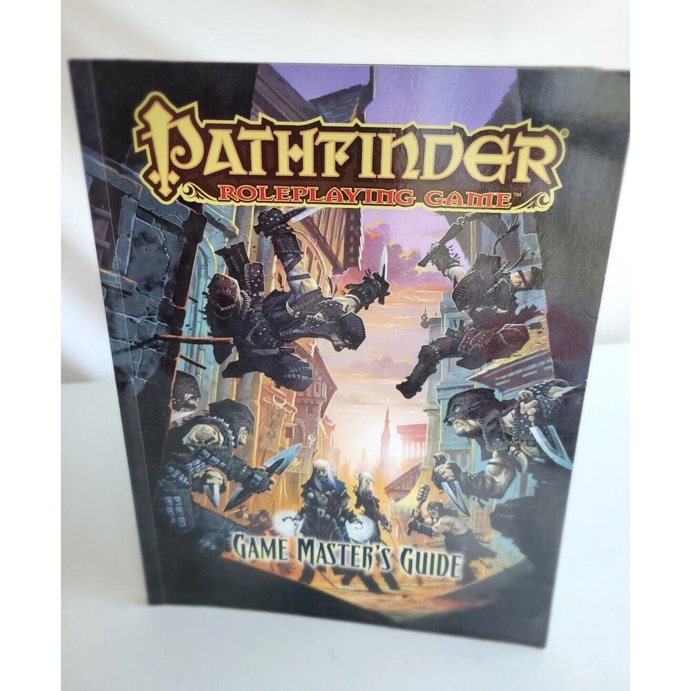 Pathfinder Roleplaying Game Beginner Box Game Master's Guide Paizo Softcover